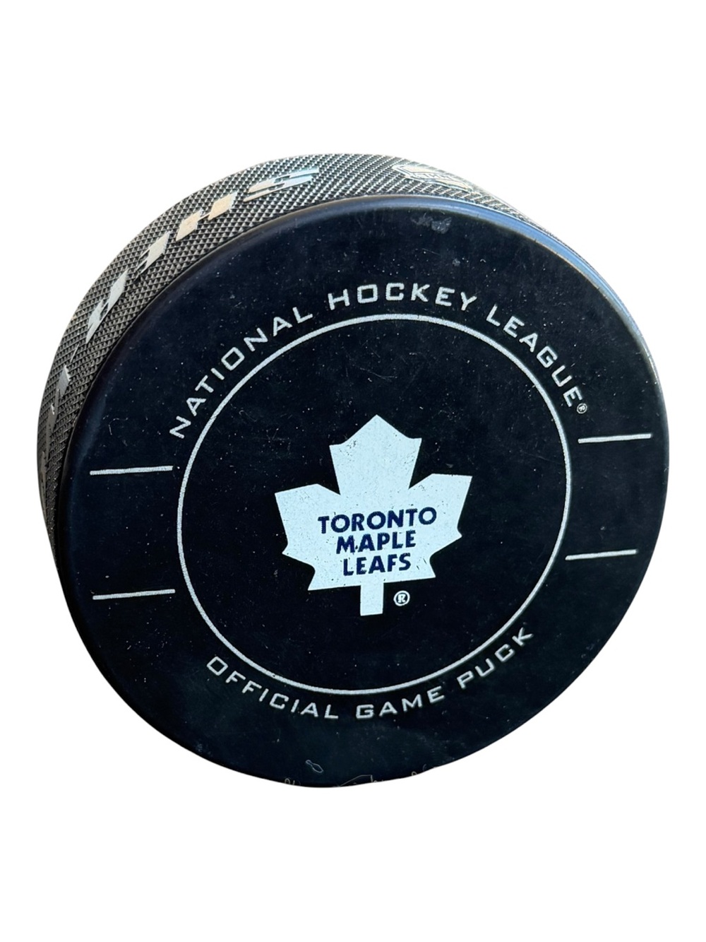 Toronto Maple Leafs Official NHL Game Puck